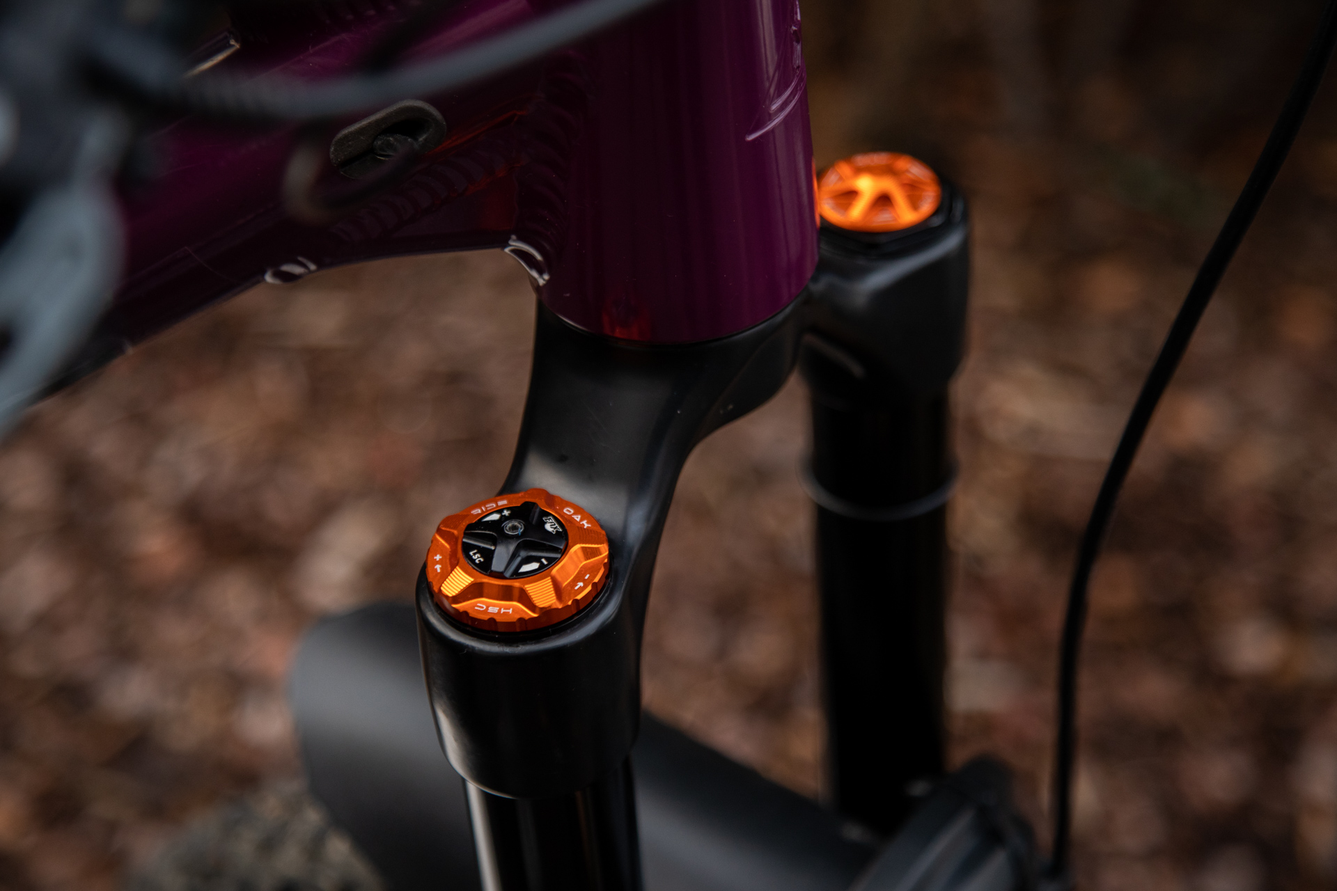 Forkcap HSC für Fox 34, 36, 38, 40 - pink