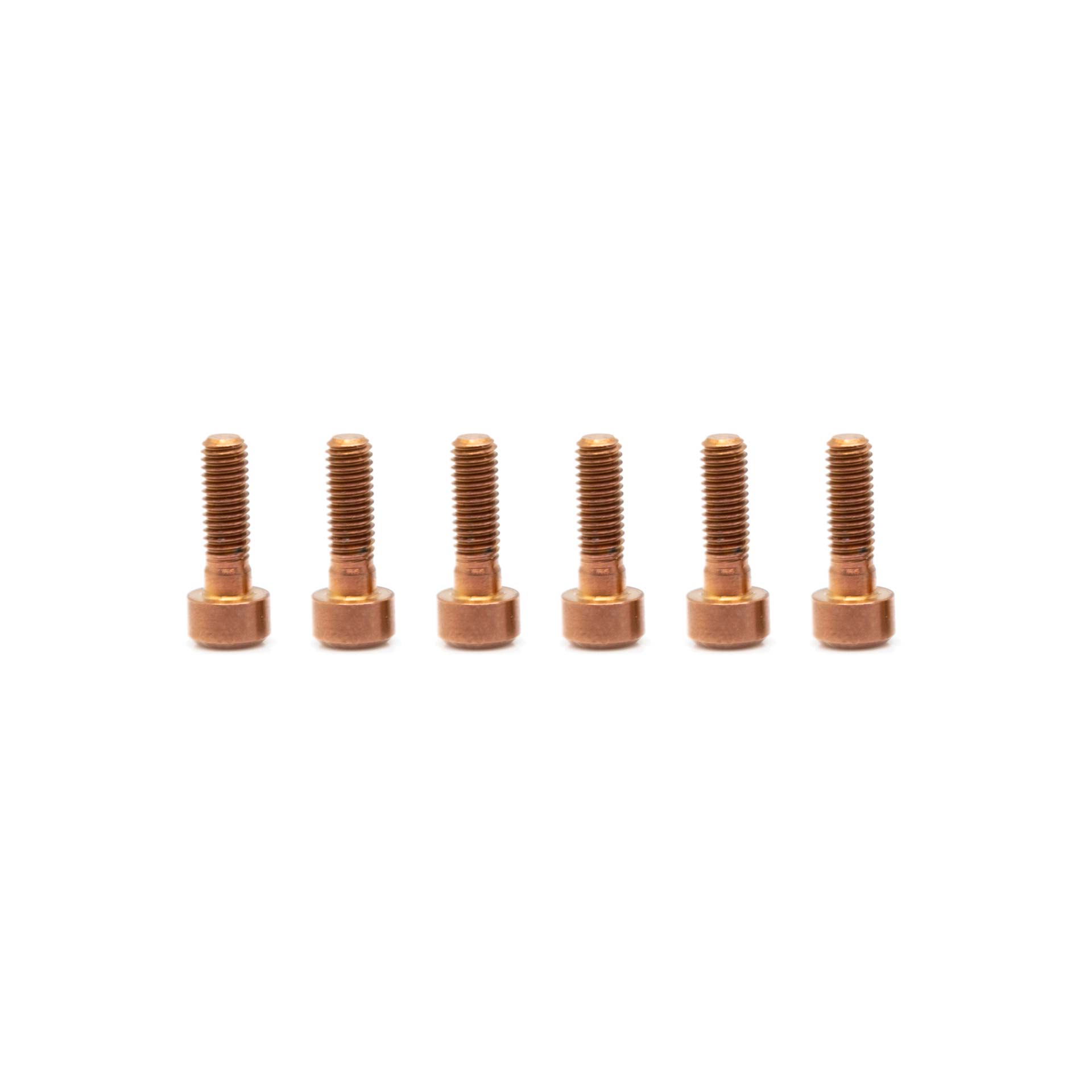 Titanium Bolt Kit M5x16 (6pcs) - copper