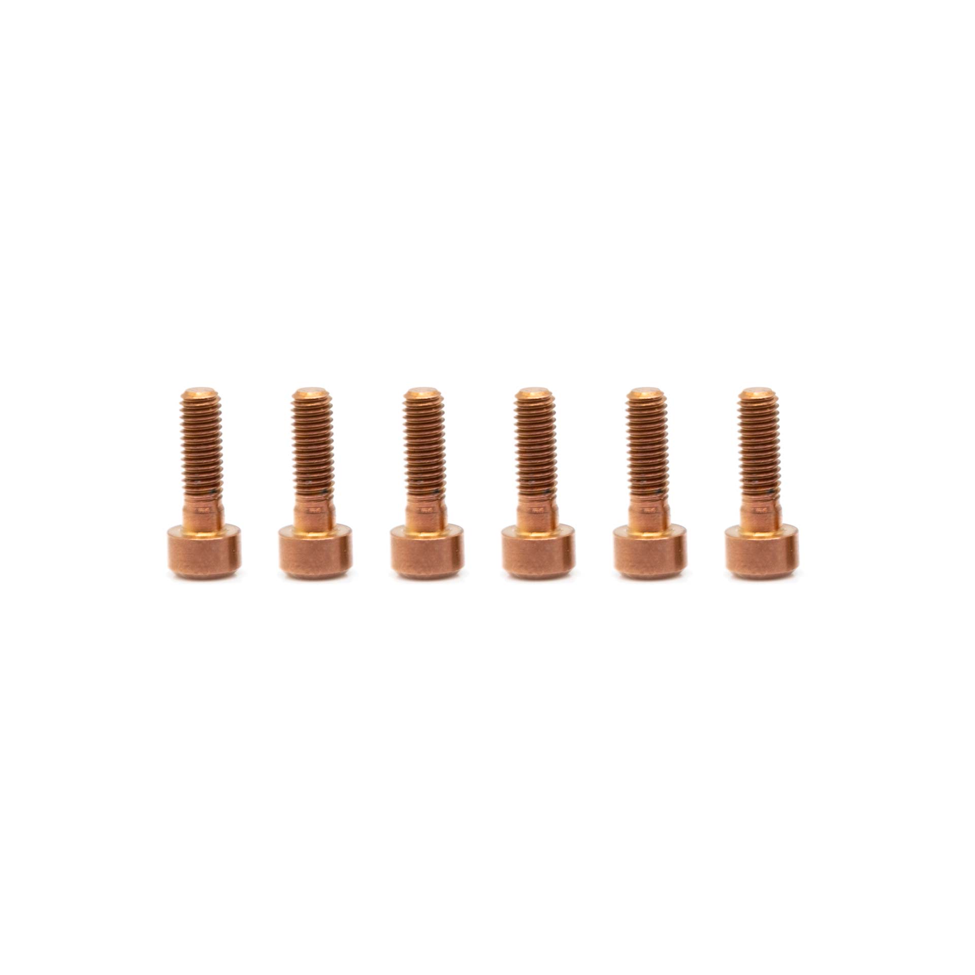 Titanium Bolt Kit M5x16 (6pcs) - gold