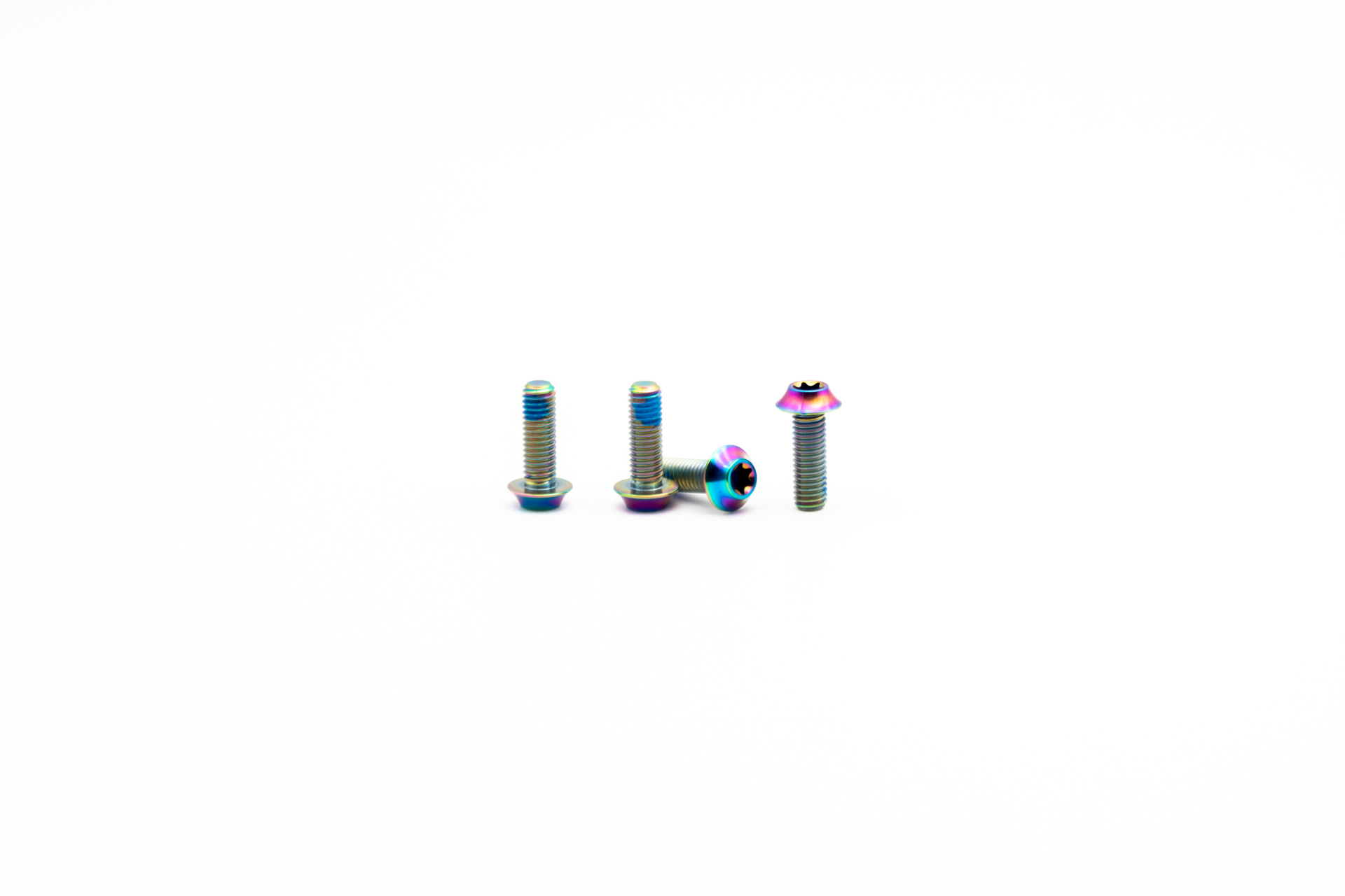 Titanschrauben Set M5x15 für Flaschenhalter (4 Stk) - oilslick