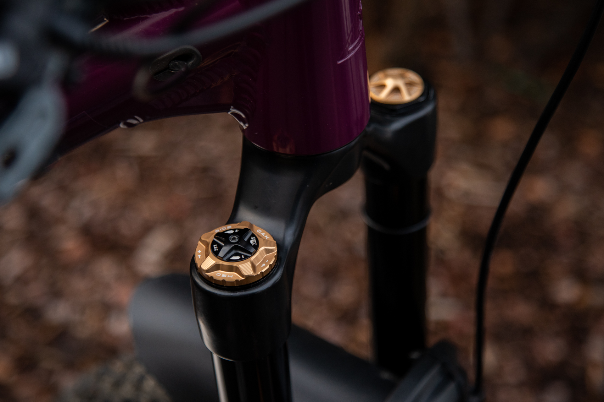 Forkcap HSC für Fox 34, 36, 38, 40 - pink