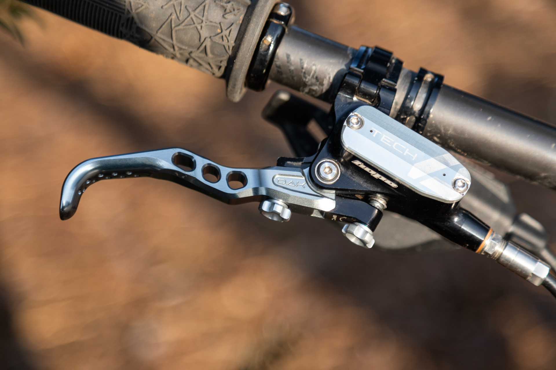 OAK HT4 Bremshebel Set - passend für Hope Tech 4 - raw