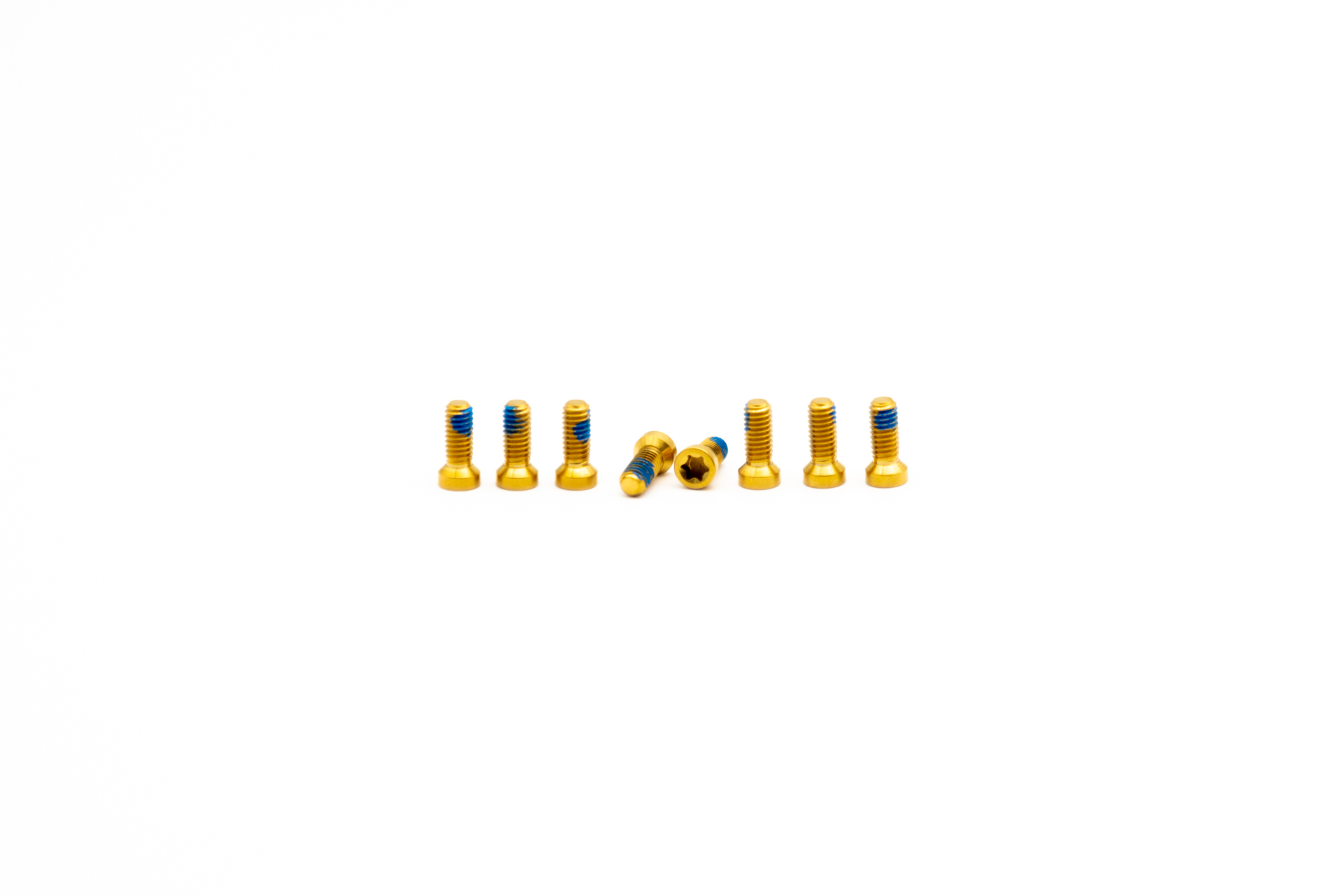 Titanschrauben Set M4x9 für 8-Bolt Kettenblattmontage (8 Stk) - oilslick