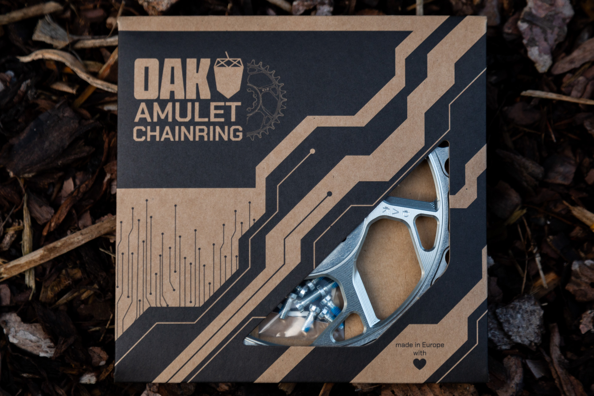 Amulet Kettenblatt 8-Bolt 32T - lunargrey