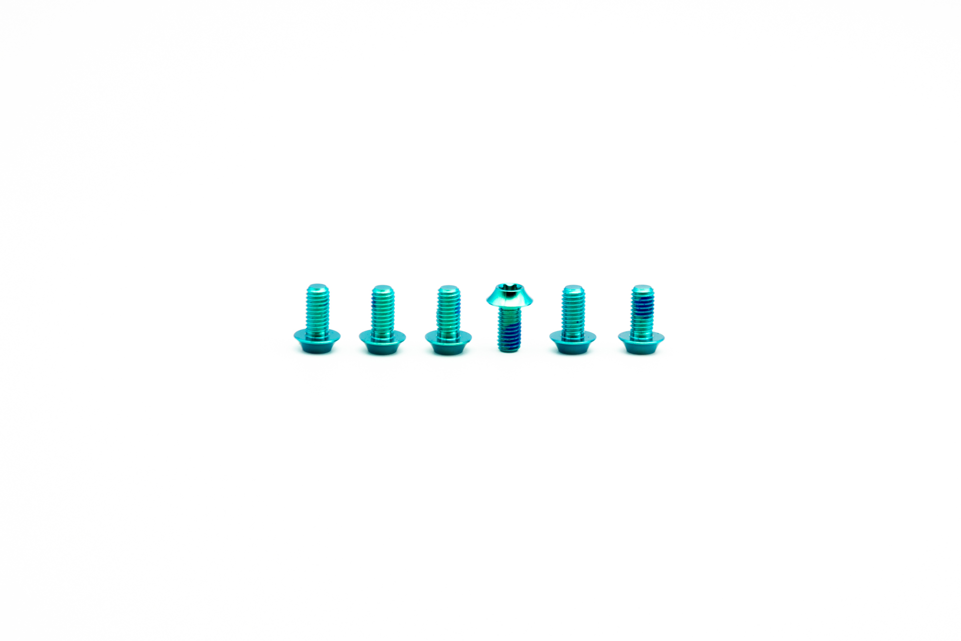 Titanschrauben Set M5x10 für Bremsscheibe (6 Stk) - oilslick