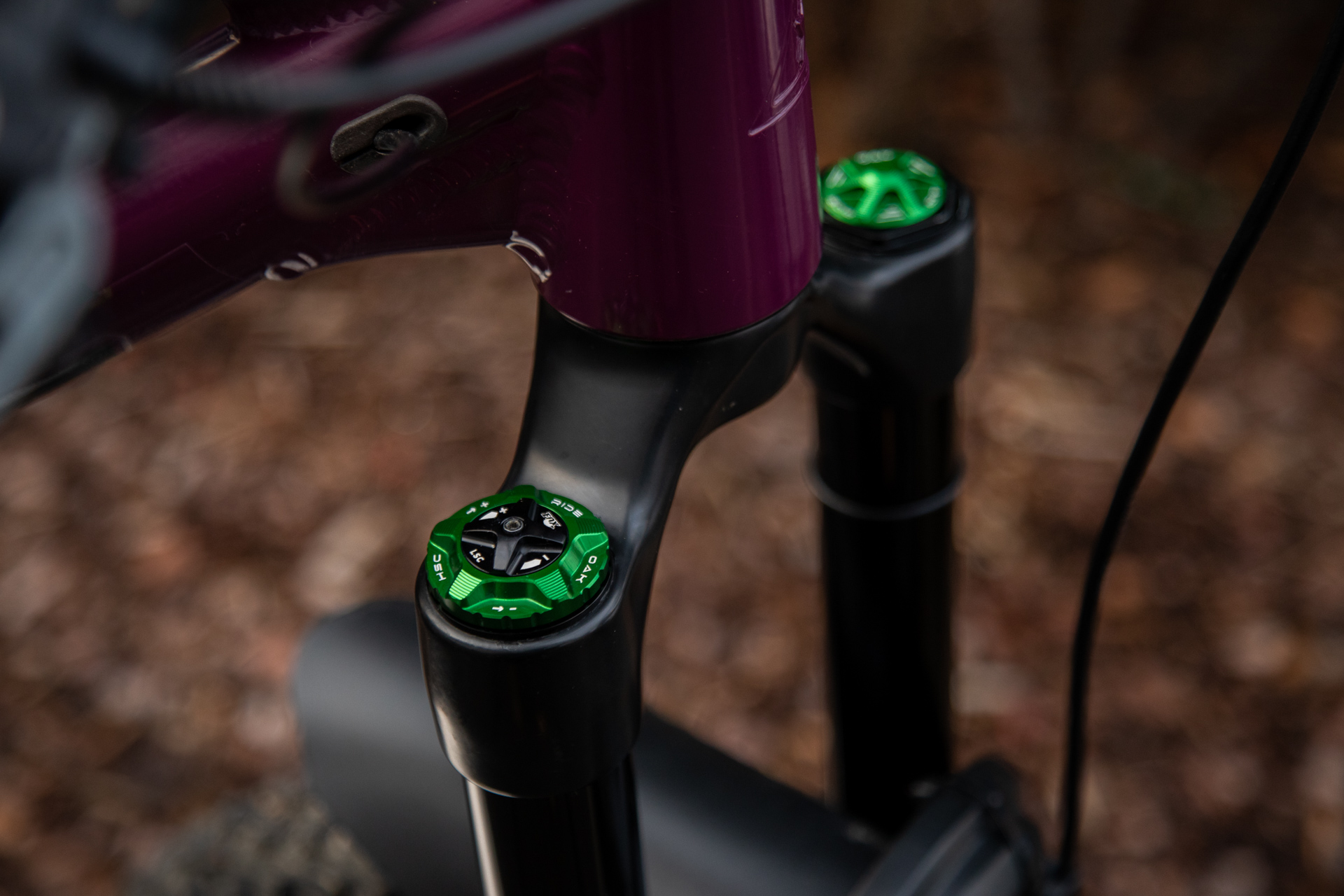 Forkcap HSC für Fox 34, 36, 38, 40 - pink