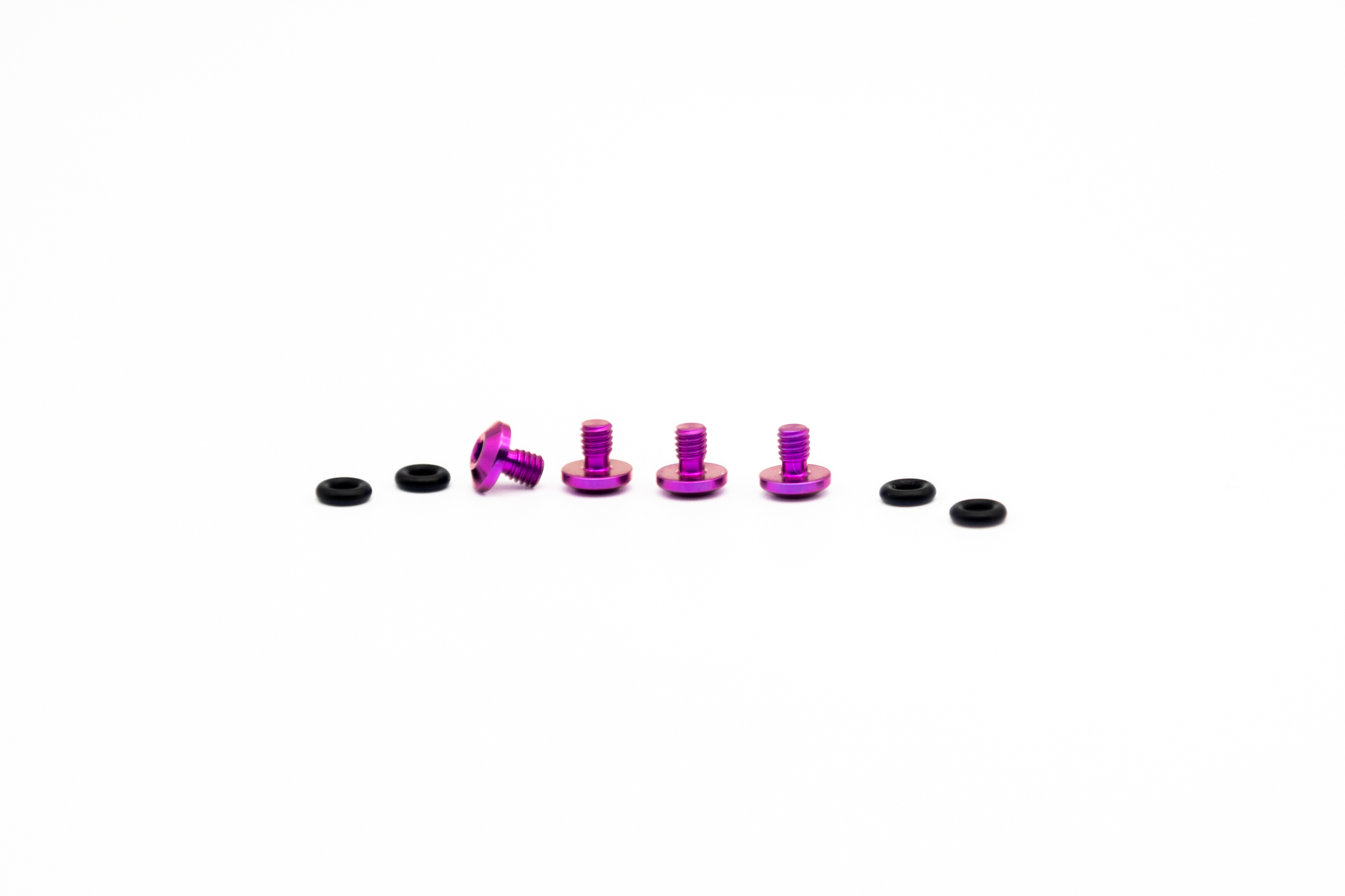 Titanschrauben Set für SRAM Bleedport Mineralöl (4 Stk) - oilslick