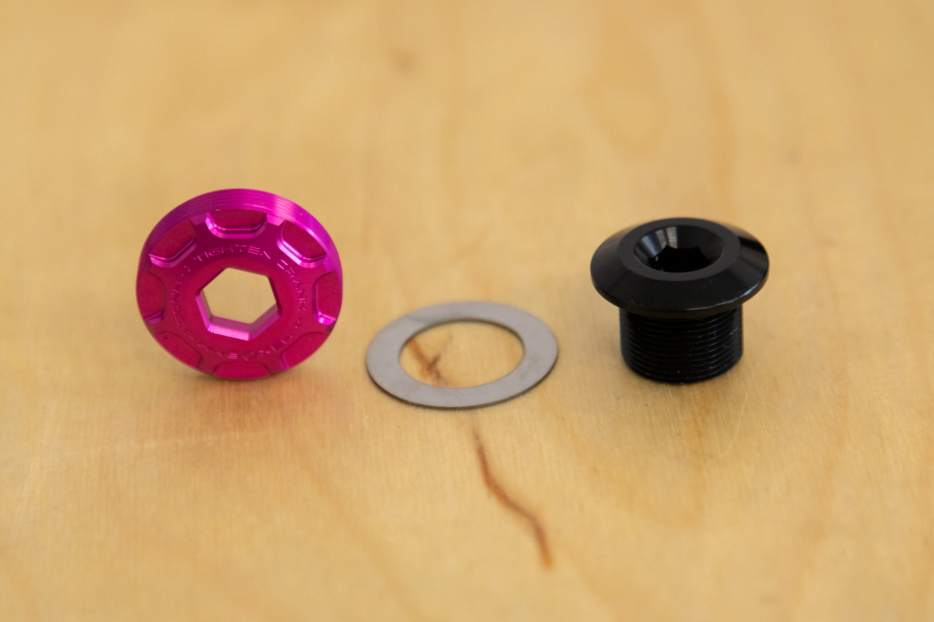 Kurbel-Abdeckkappen Set für SRAM DUB & OAK - M18/M30LH  - pink