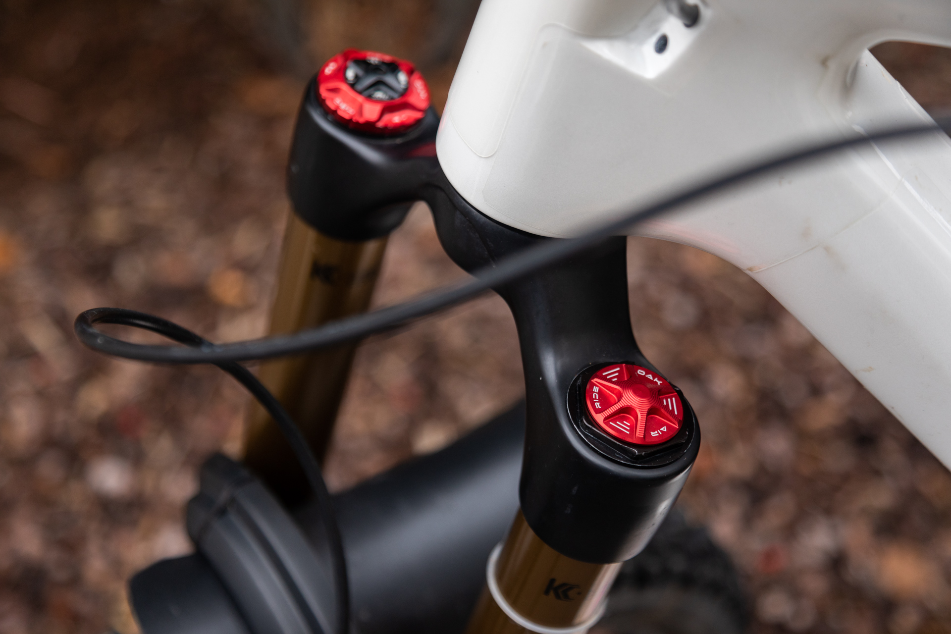 Forkcap AIR für Federgabel Ventil - pink