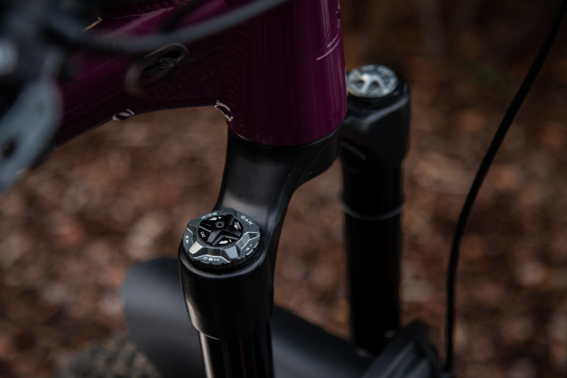 Forkcap HSC für Fox 34, 36, 38, 40 - pink