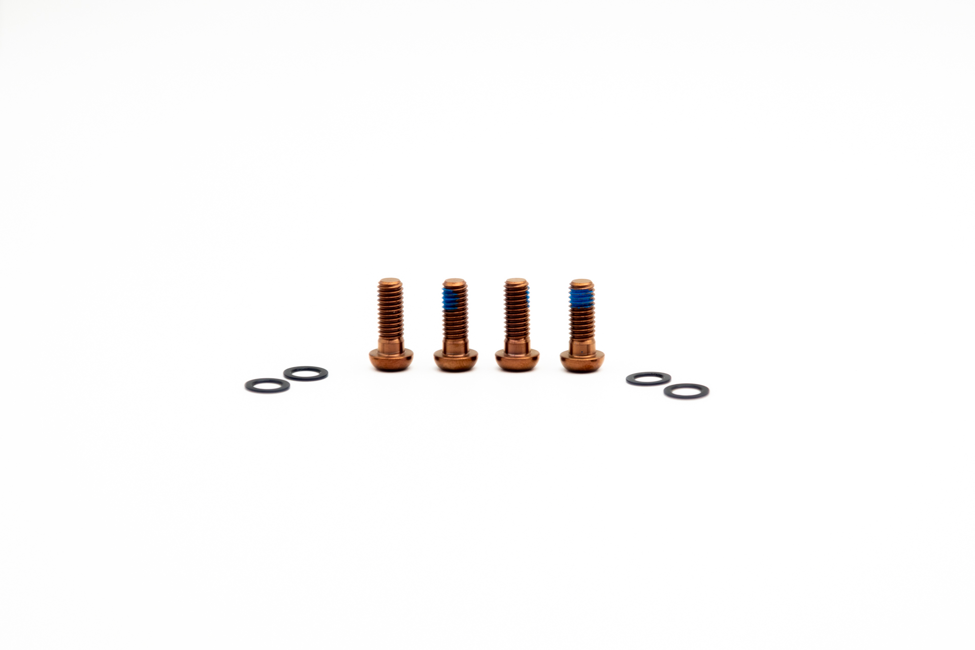 Titanschrauben Set M6x16 für Bremsadapter (4 Stk) - oilslick