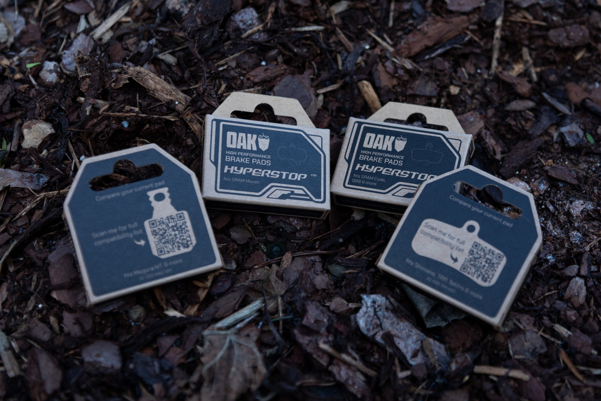 OAK Bremsbelag HyperStop - für SRAM Code, DB8