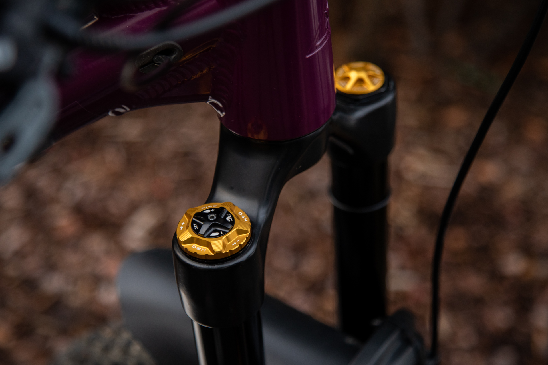 Forkcap HSC für Fox 34, 36, 38, 40 - pink