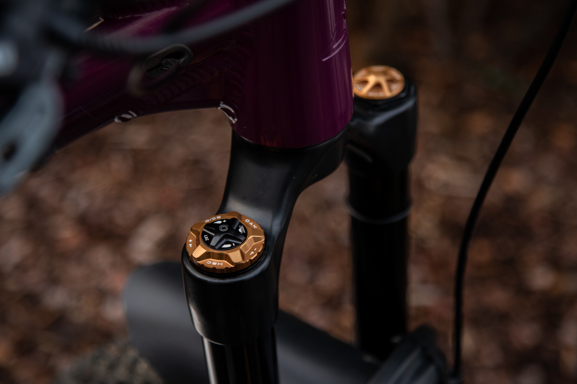 Forkcap HSC für Fox 34, 36, 38, 40 - pink