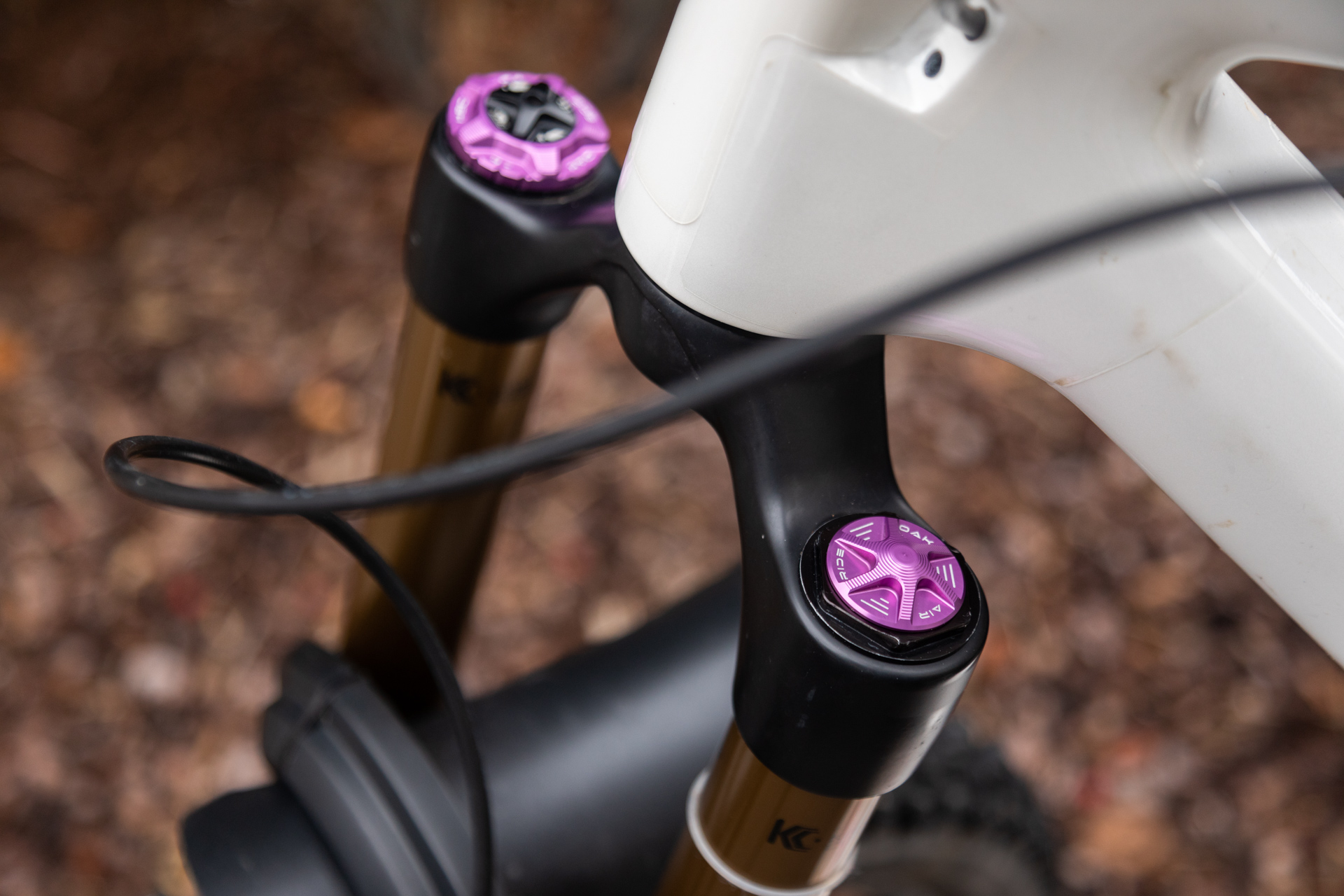 Forkcap AIR für Federgabel Ventil - pink