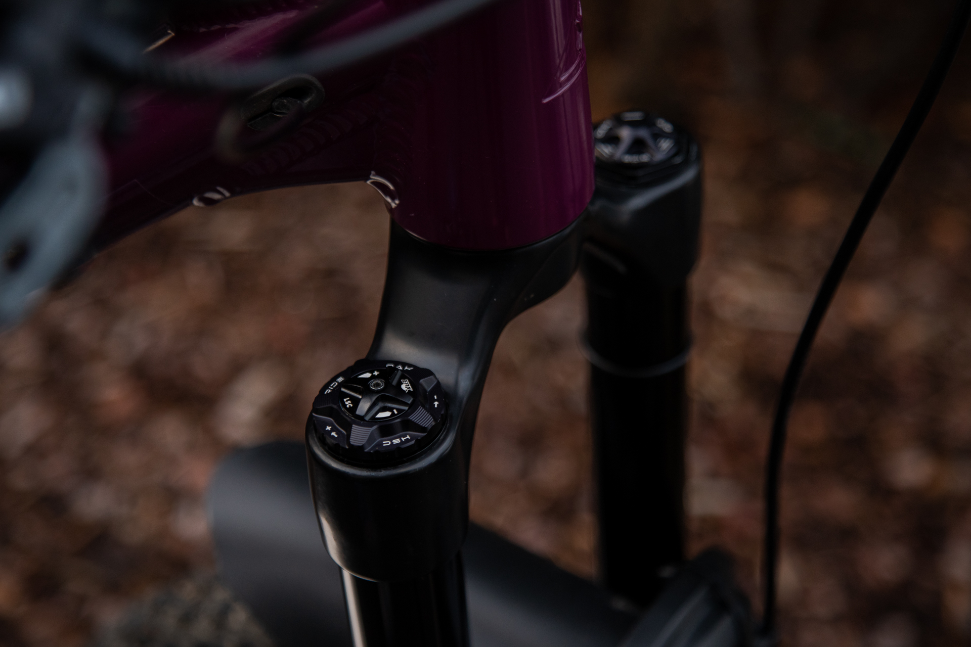 Forkcap HSC für Fox 34, 36, 38, 40 - pink