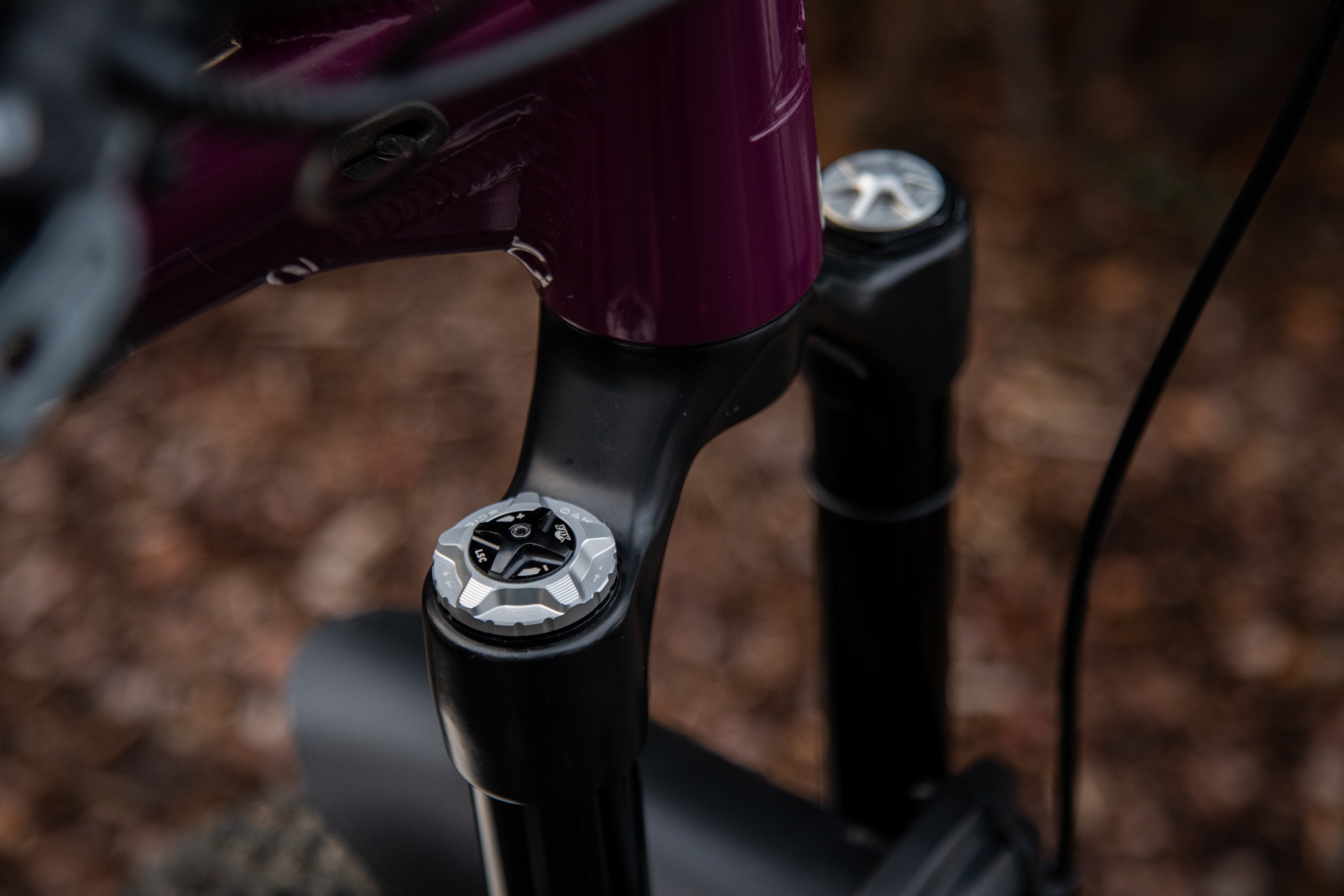 Forkcap HSC für Fox 34, 36, 38, 40 - pink